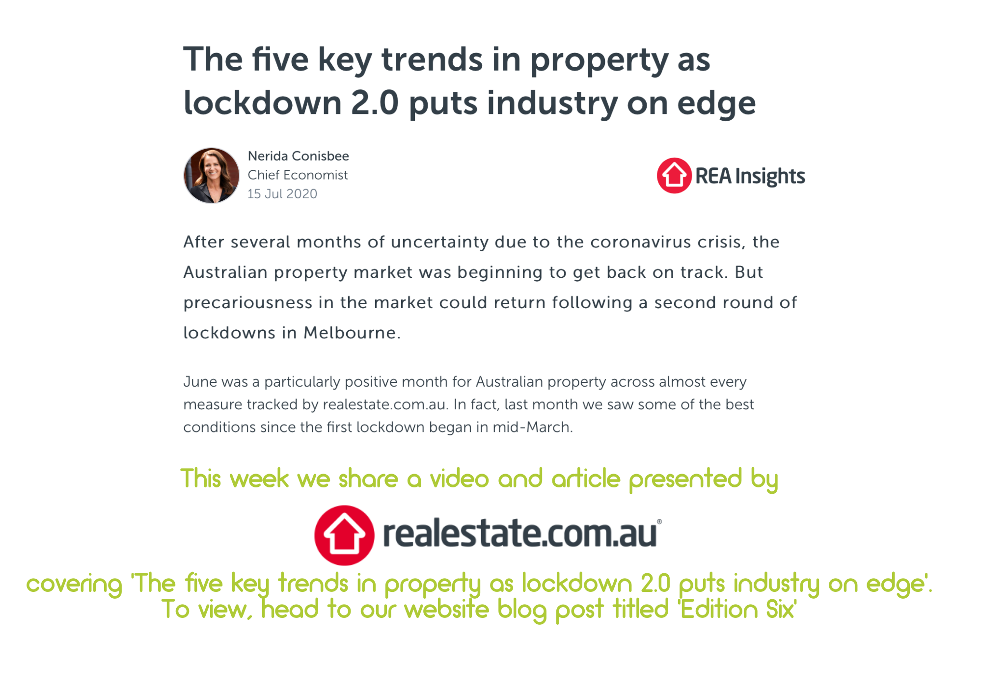The Five Key Trends In Property